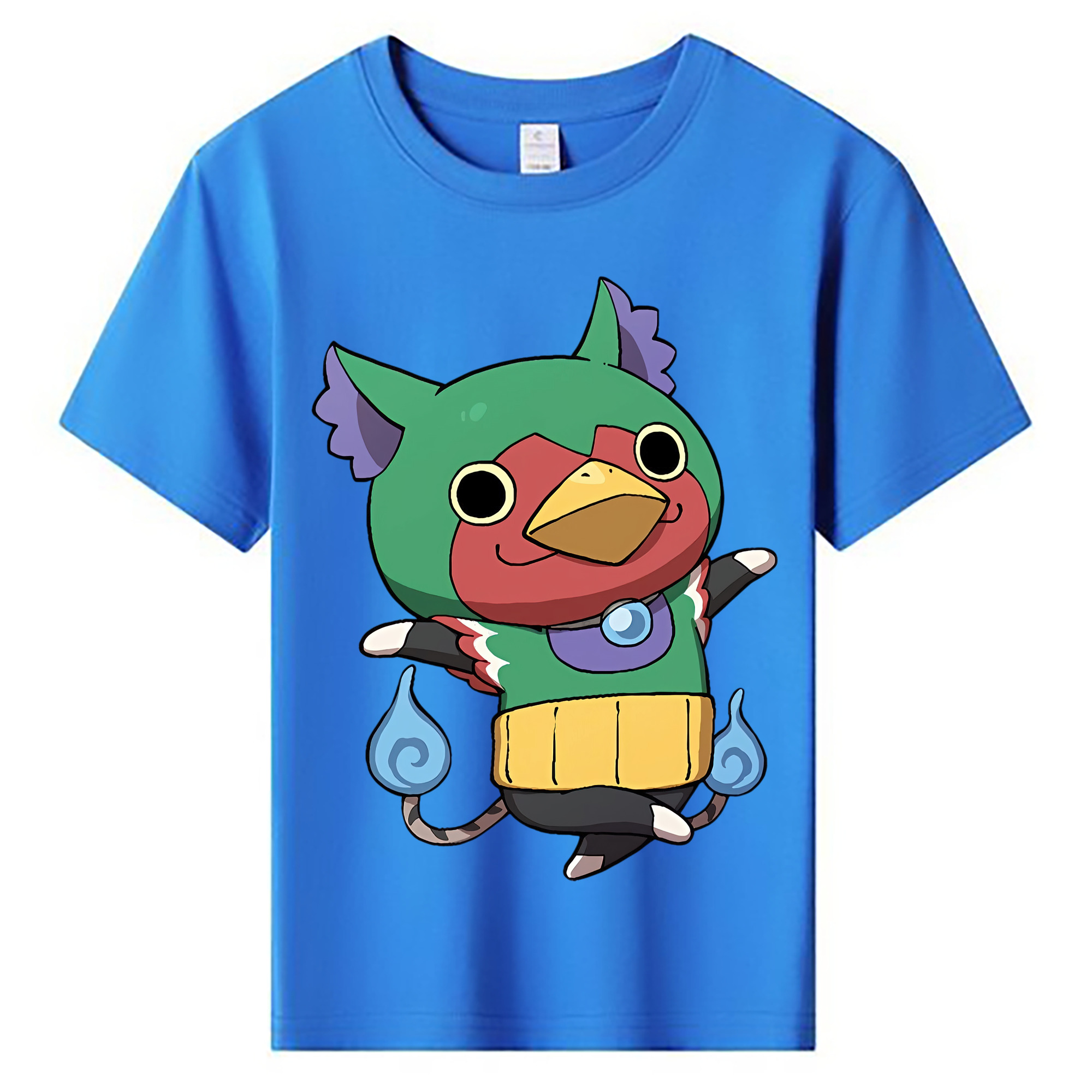 （画像用） 妖怪ウォッチ Yo-kai Watch 綿100％キッズTシャツ（フロントプリント）